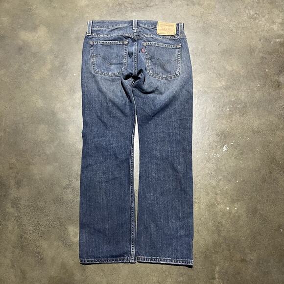 Vintage Y2k Levi's 514 Slim Straight Leg Jeans 31x30 - Picture 2 of 5